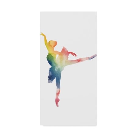 Grace Popp 'Ballerina Beam Ii' Canvas Art,12x24